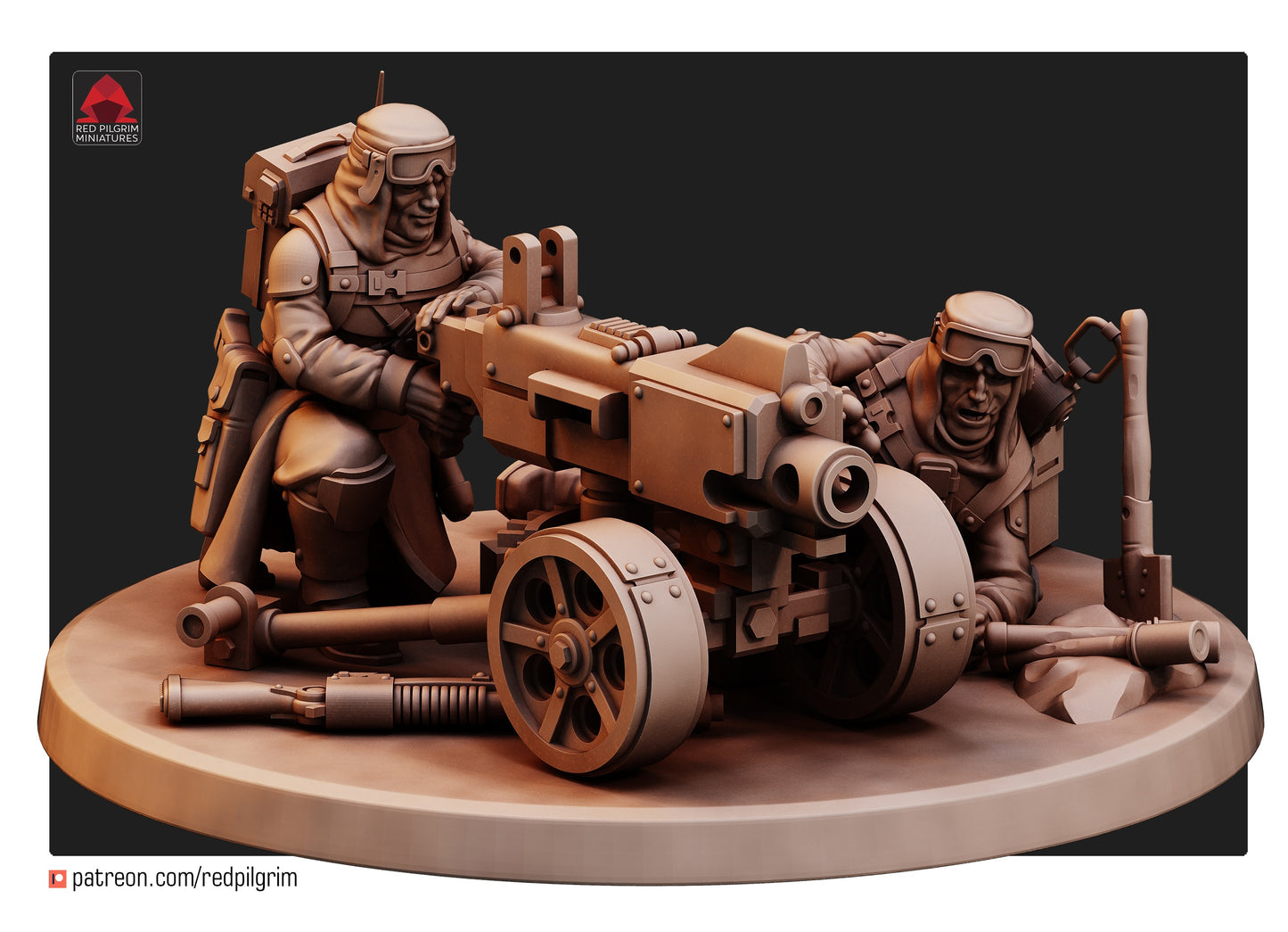 Desert Hawks Heavy Support Turret Bolter