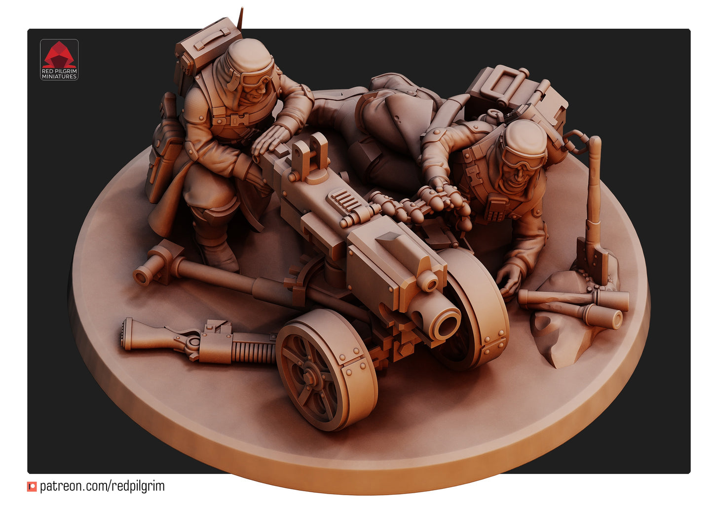 Desert Hawks Heavy Support Turret Bolter