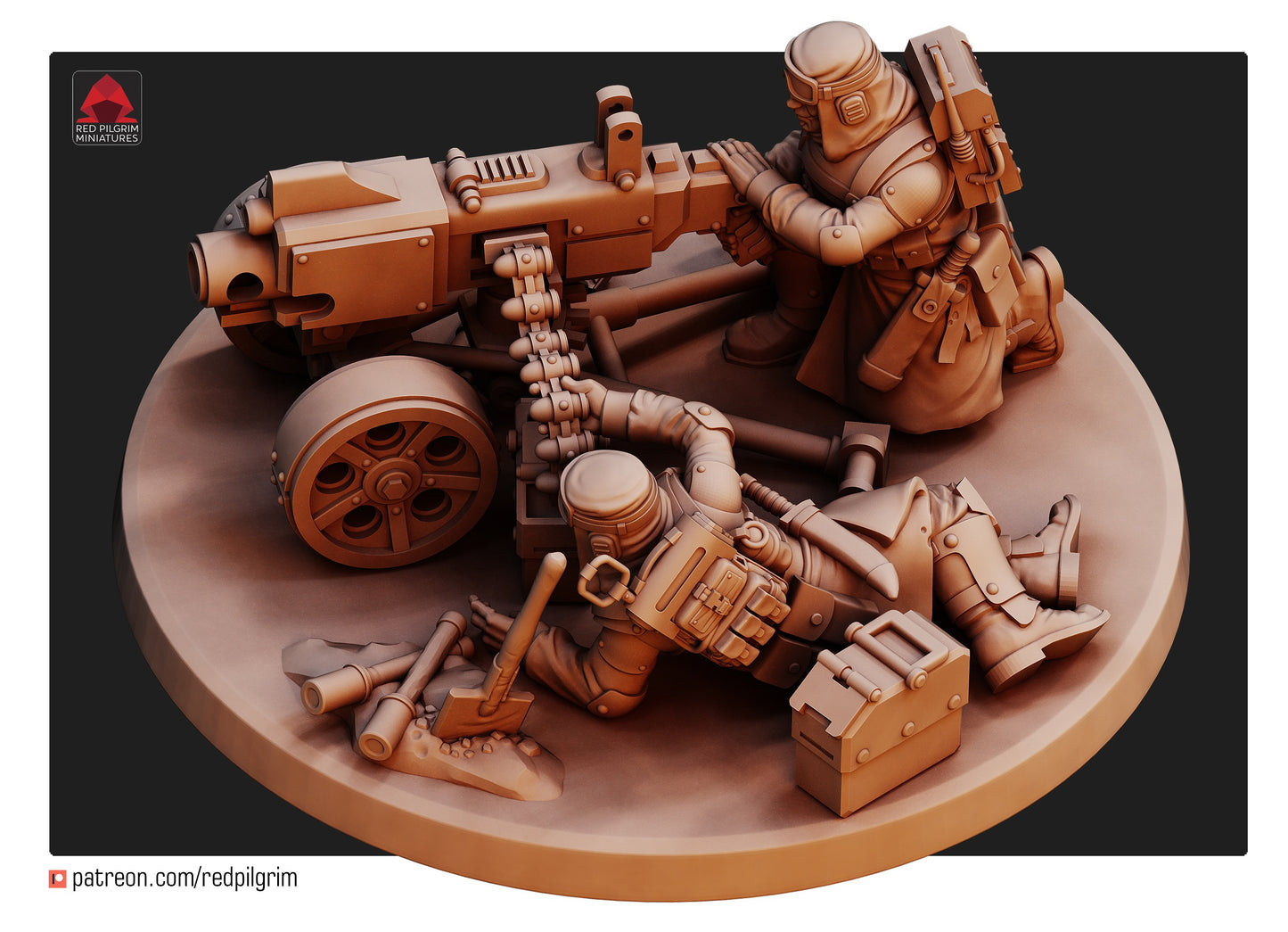 Desert Hawks Heavy Support Turret Bolter