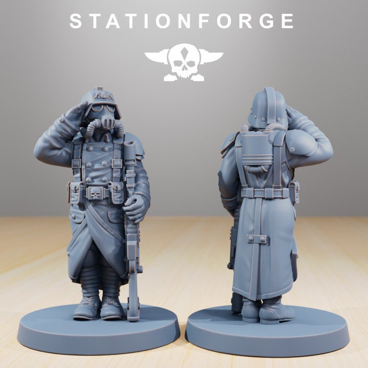 Grim Guard Marching