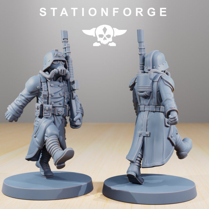 Grim Guard Marching