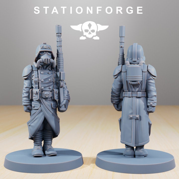 Grim Guard Marching