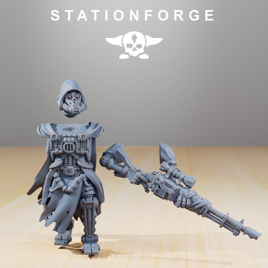 Scavenger Scout Sniper | OFFICIAL 8k Resolution Print by Station Forge