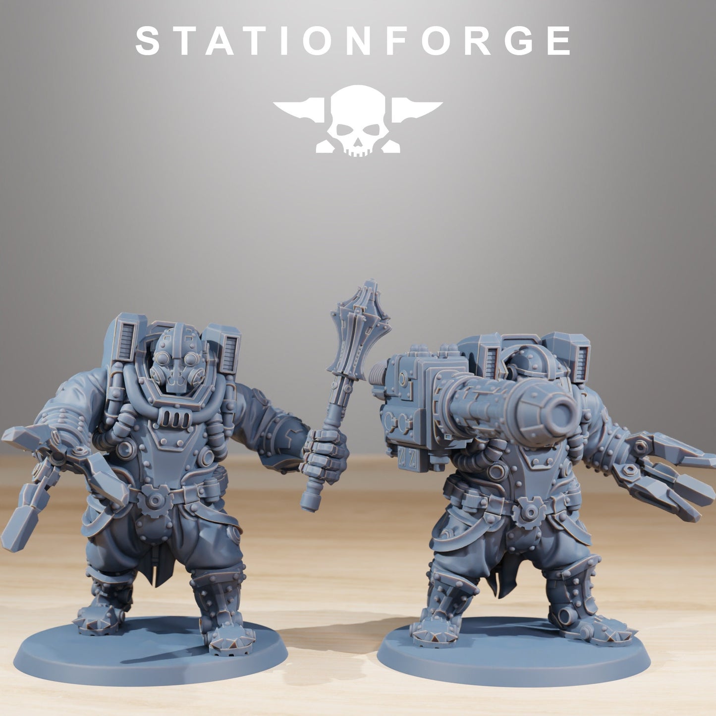 Frontliner Heavy Support x 10 | OFFICIAL PREMIUM 8K RESOLUTION Miniatures by Station Forge