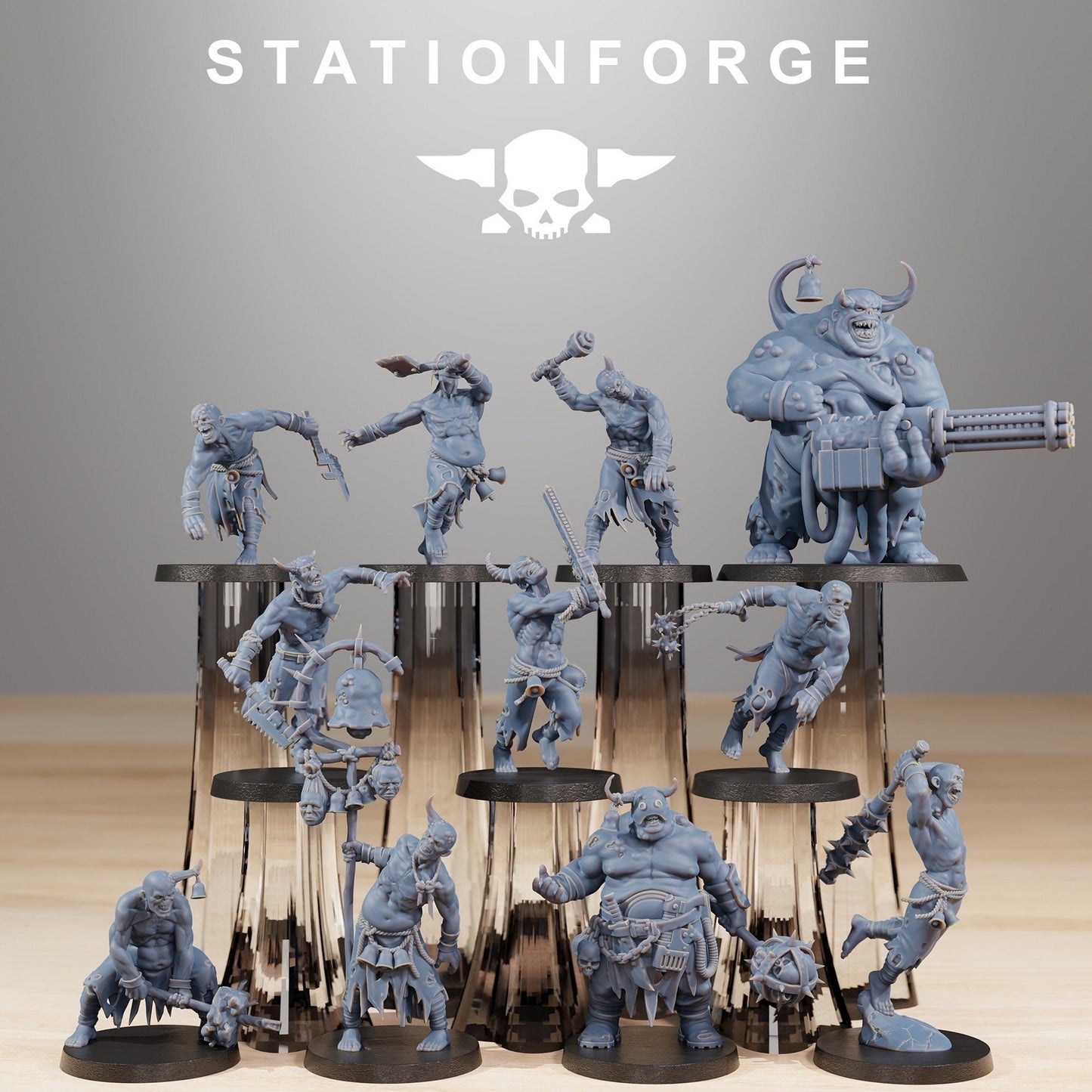 Corrupted Guard Plague Walkers (set of 11)