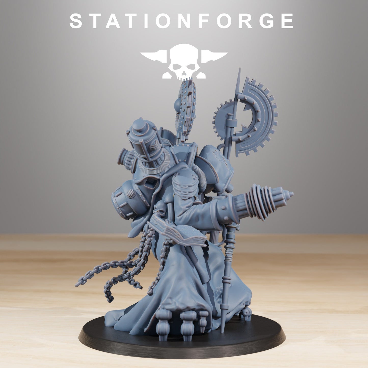 Scavenger Cultist Leader & Seer 8k Resolution Print by Station Forge