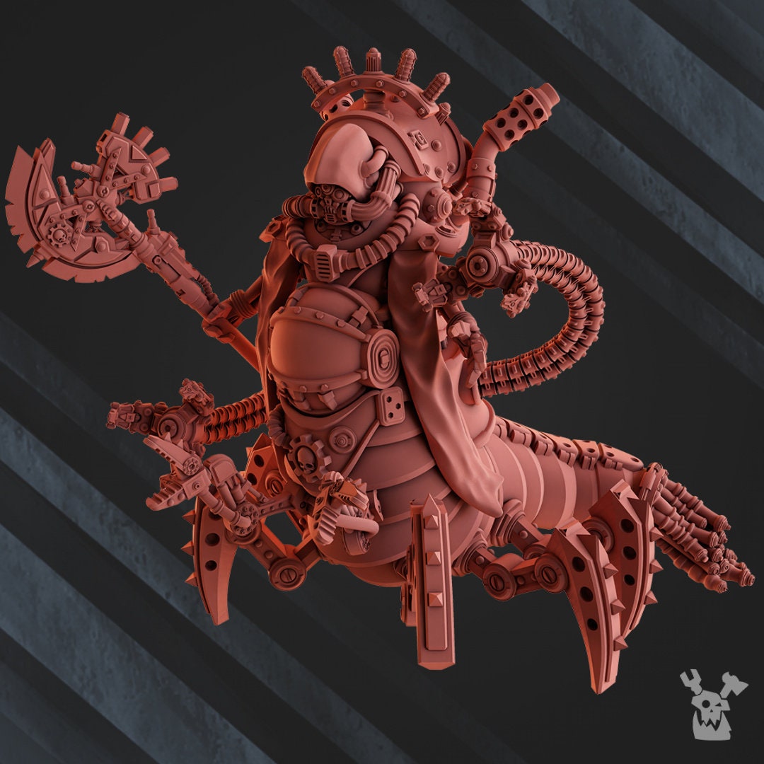 Machine Cult Archon Balthazar - | 8K Resin Printed Miniature | Machine Cult | Mechanicus | Grimdark Future | by DakkaDakka