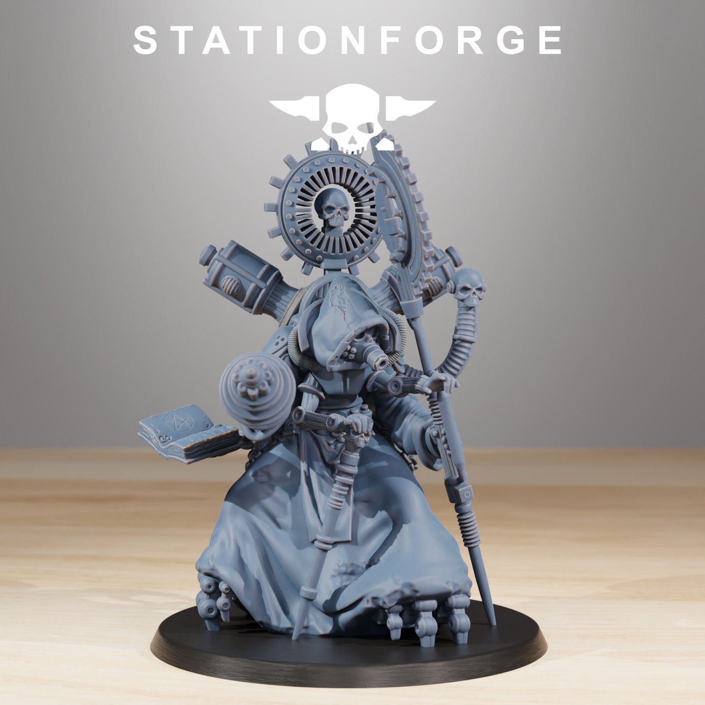 Scavenger Cultist Leader & Seer 8k Resolution Print by Station Forge