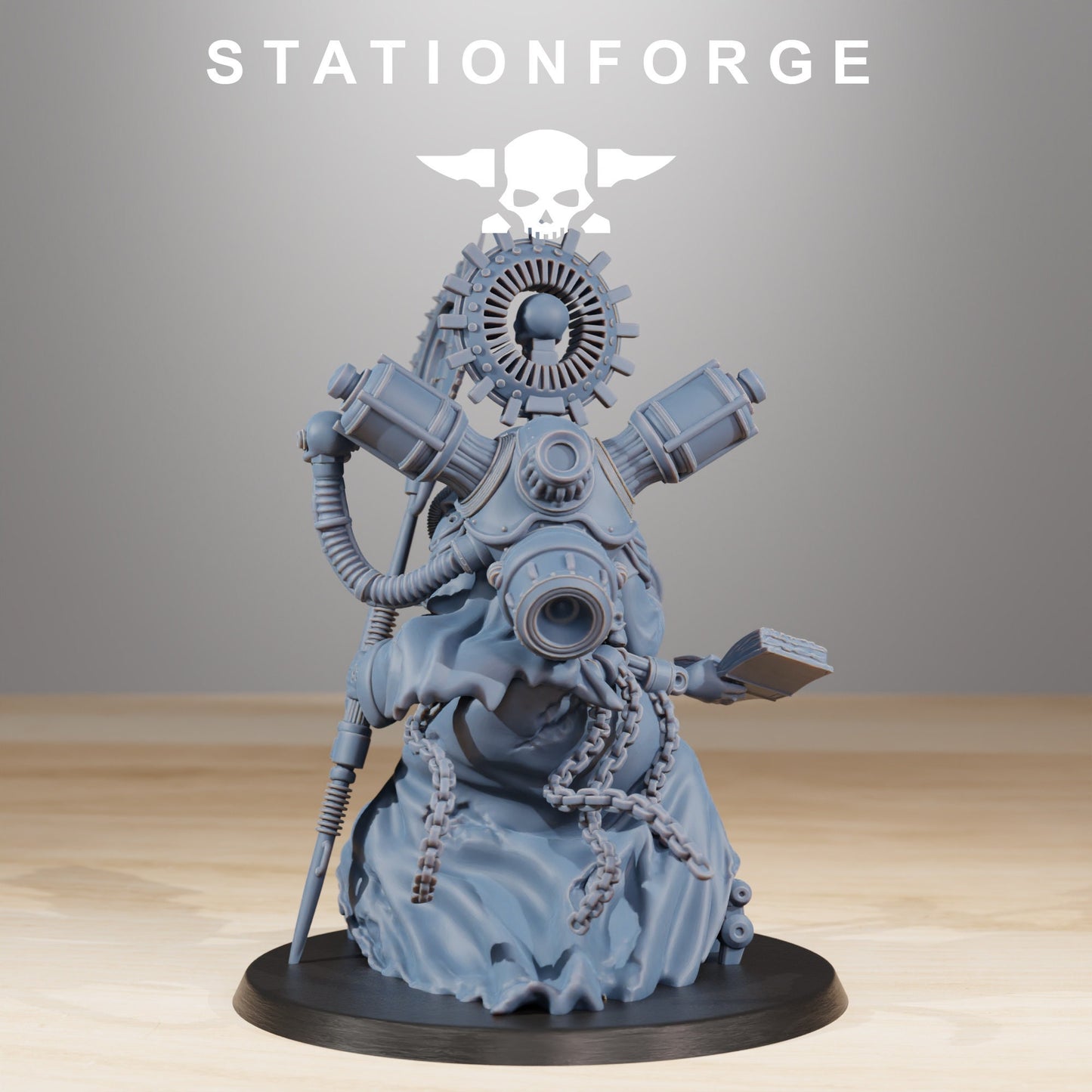 Scavenger Cultist Leader & Seer 8k Resolution Print by Station Forge