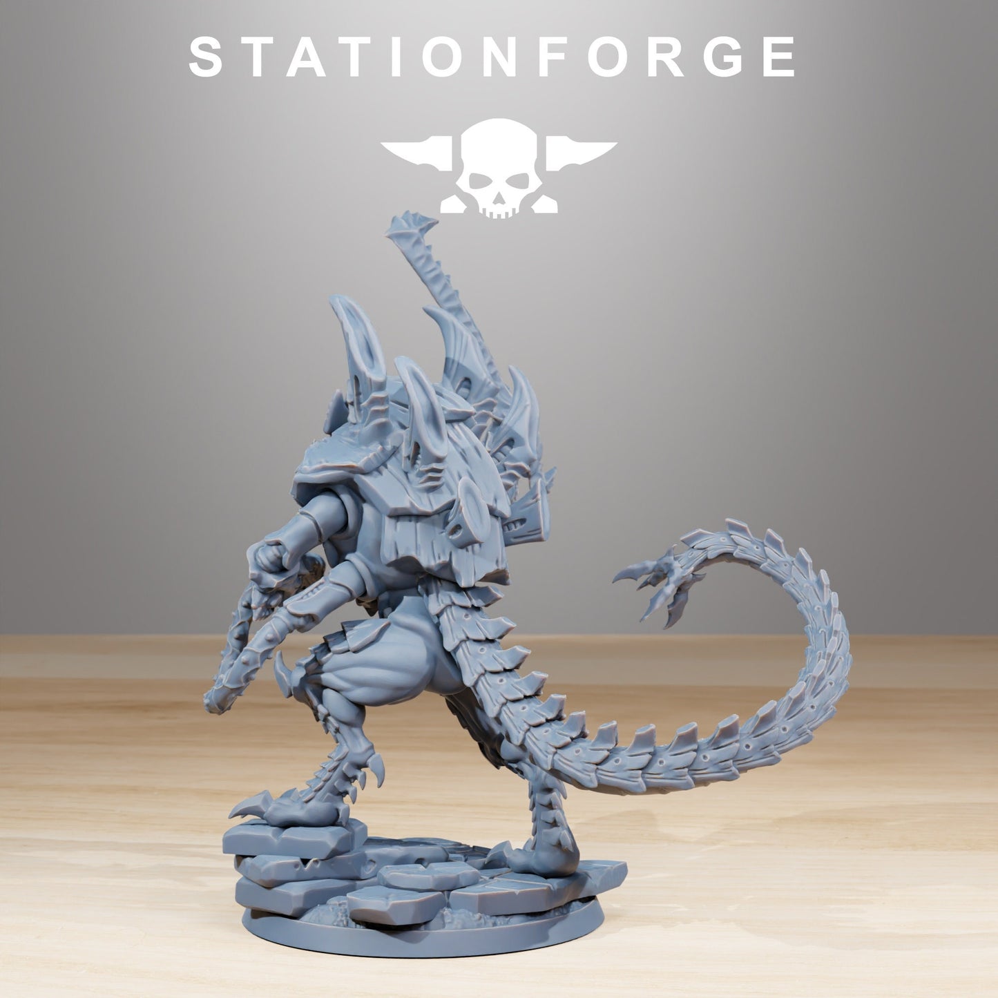 Xenarid Nyxar Hunter + Base(s) by StationForge - Xenos | Alien | Prime | Gaunts | Hive Lord | Leviathan | Neurotyrant | Screamer