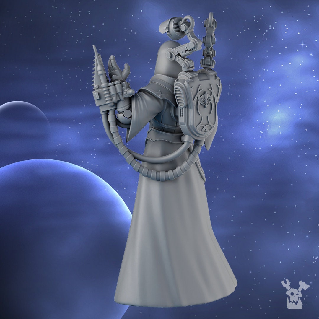 Daughter of Mercy by DakkaDakka Miniatures - Grimdark Future | Sororitas | Sisters | Nuns | Silence | Angels | Gothic | Adepta
