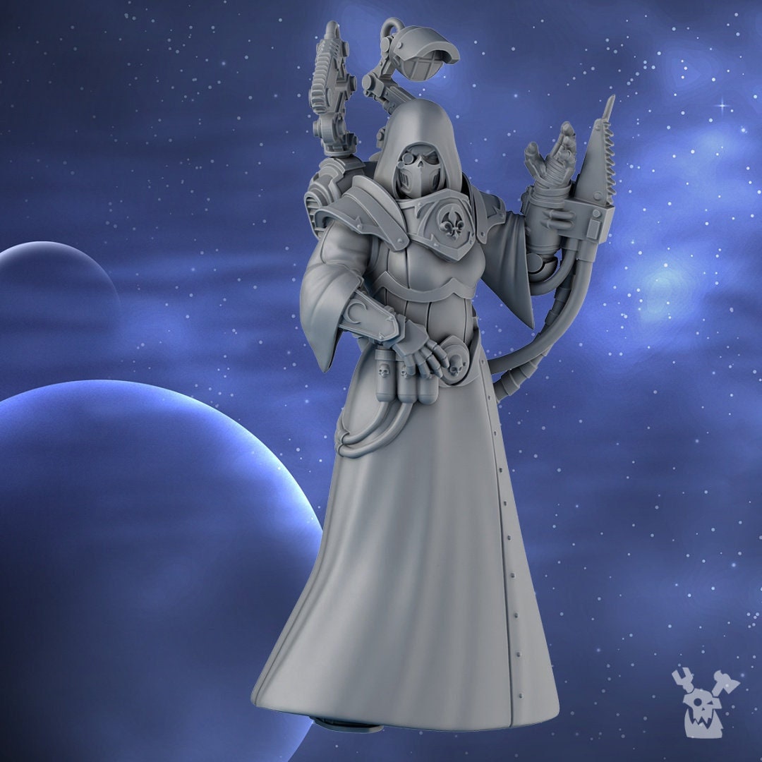 Daughter of Mercy by DakkaDakka Miniatures - Grimdark Future | Sororitas | Sisters | Nuns | Silence | Angels | Gothic | Adepta