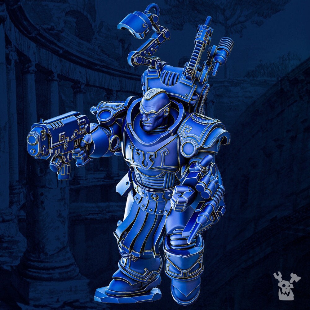 Legio Prima Victrix - Medic by DakkaDakka Miniatures - Grimdark | Sci-fi Future | Ultra Space | Marine Warriors