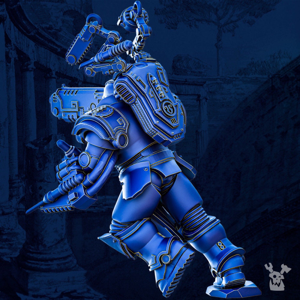 Legio Prima Victrix - Medic by DakkaDakka Miniatures - Grimdark | Sci-fi Future | Ultra Space | Marine Warriors