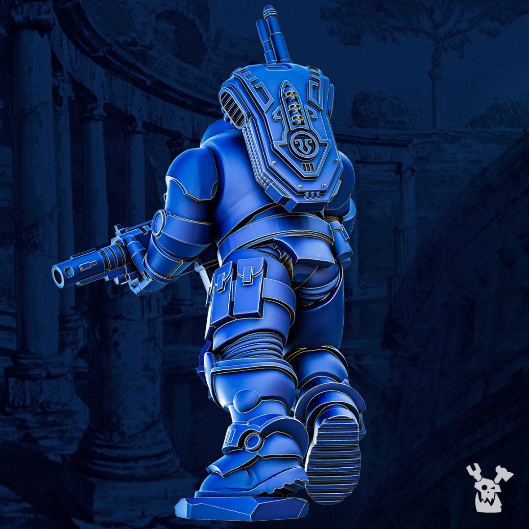 Legio Prima Victrix - Princeps Tacet Vestiga Squad (Set of 5) by DakkaDakka Miniatures - Grimdark | Sci-fi Future | Ultra Space