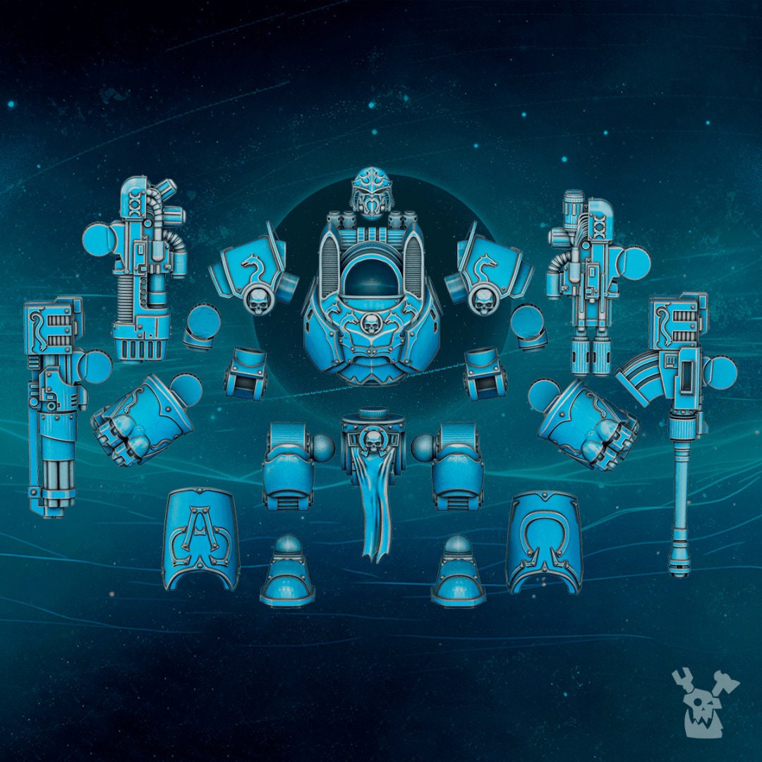 Scylla Stormwave by DakkaDakka Miniatures - Grimdark | Sci-fi Future | Ultra Space Colossus | Dreadnaught | Chaos Traitor | Alpha