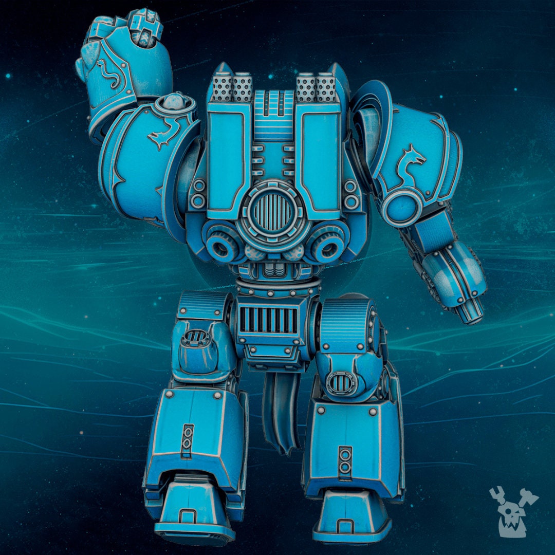 Scylla Stormwave by DakkaDakka Miniatures - Grimdark | Sci-fi Future | Ultra Space Colossus | Dreadnaught | Chaos Traitor | Alpha