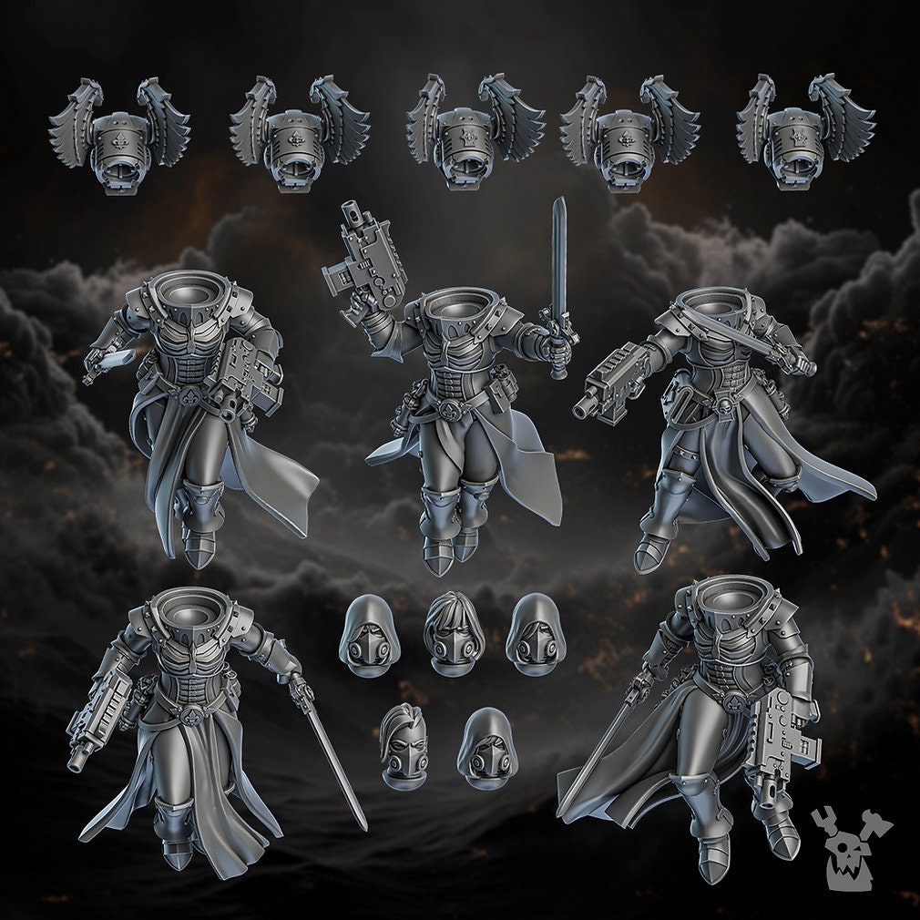Retribution Angels (Set of 5)