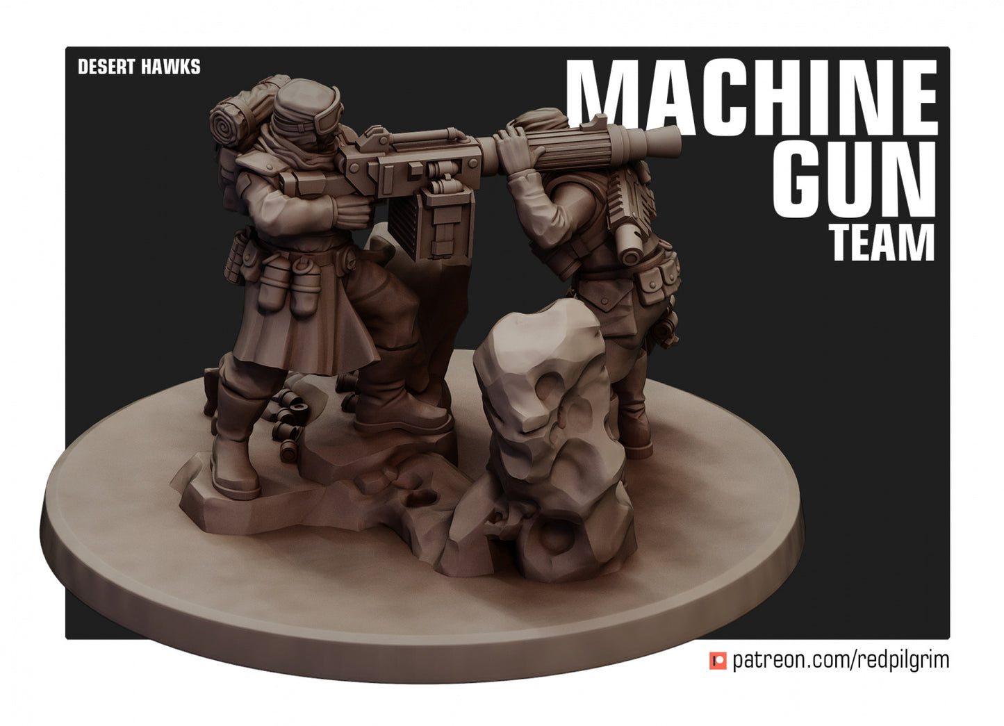 Desert Hawks Machine Gun