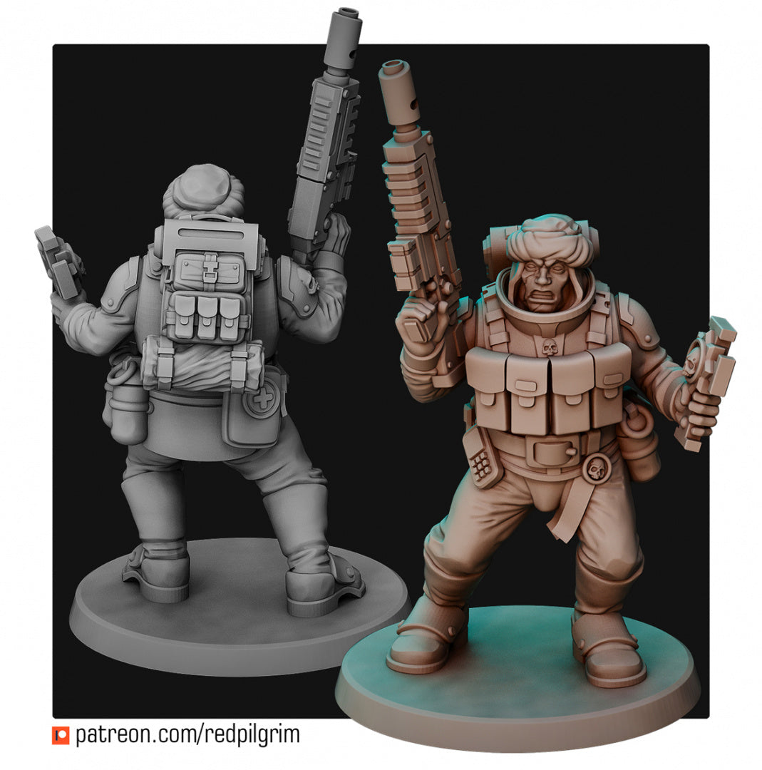 Desert Hawks Advance Team (Set of 5)