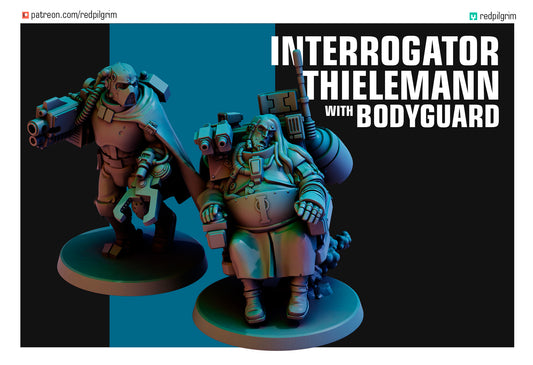 Interrogator Thielemann with Bodyguard