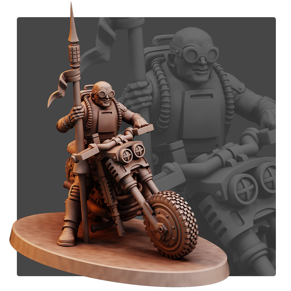 Motorcharged Warriors (Set of 3)