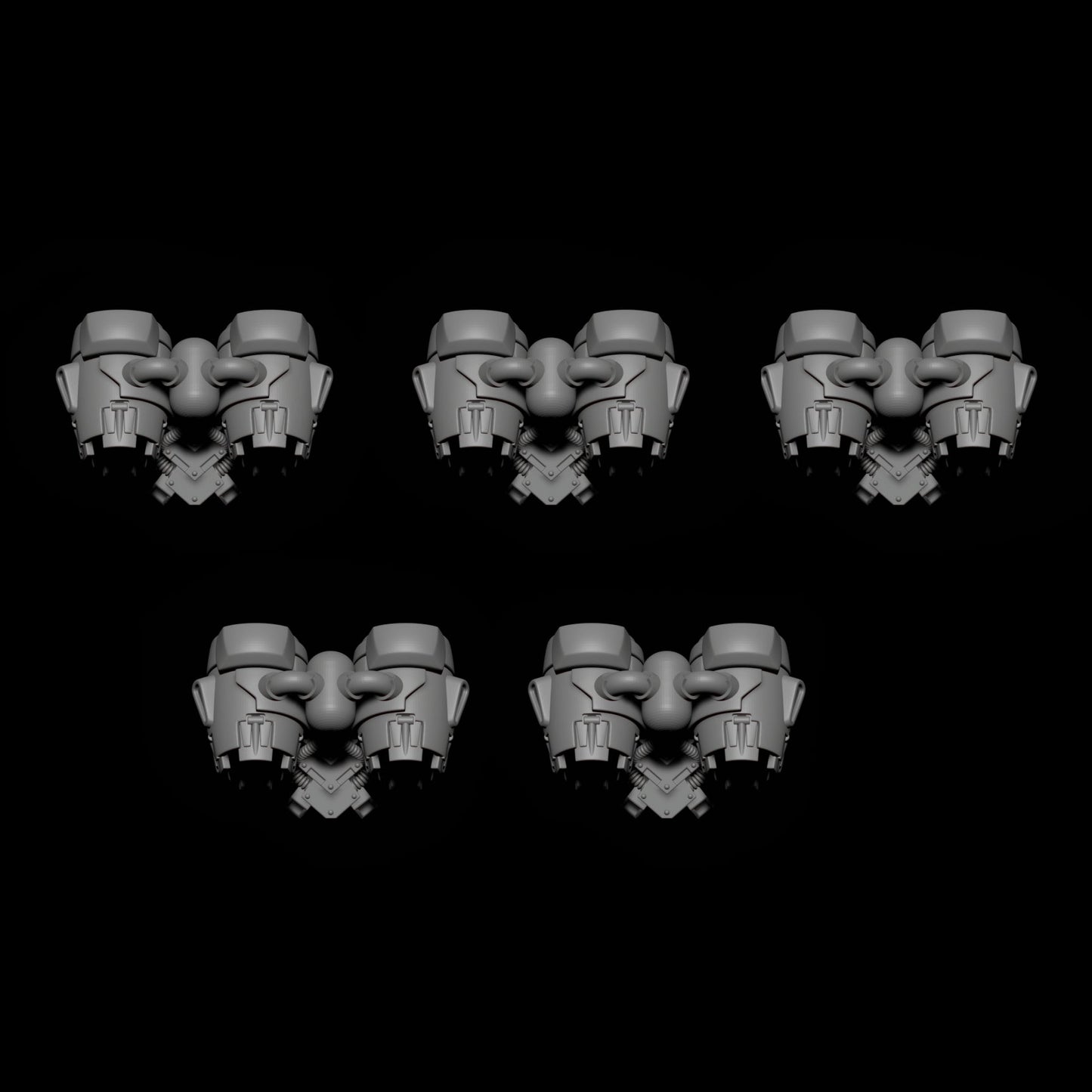 Vampiric Knight Jump Pack (Set of 5) [BlackRose Miniatures]