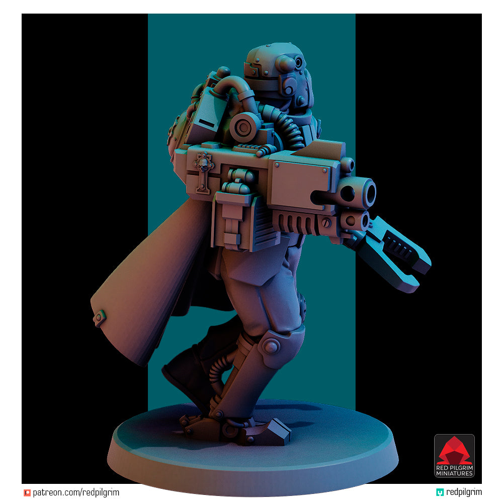 Interrogator Thielemann with Bodyguard