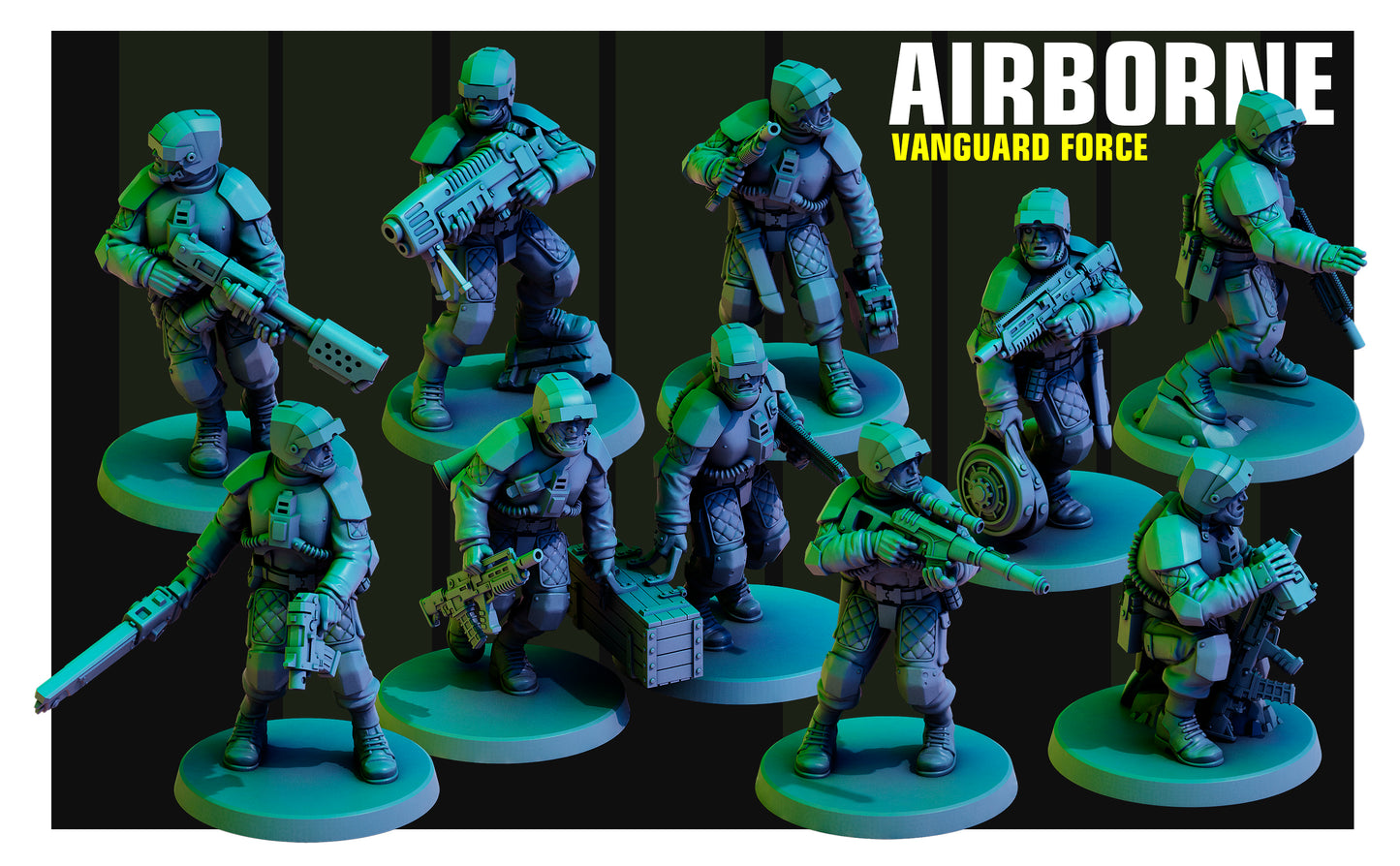 Airborne Vanguard Force (10 Models)