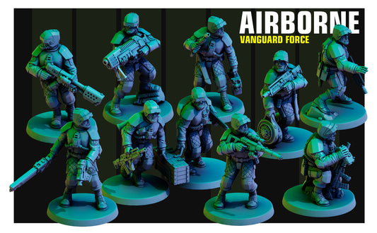 Airborne Vanguard Force (10 Models)