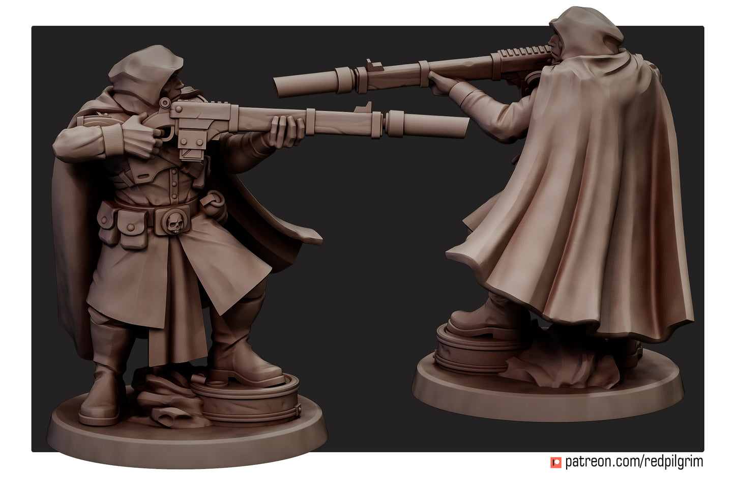 Desert Hawks Snipers (3 Models)
