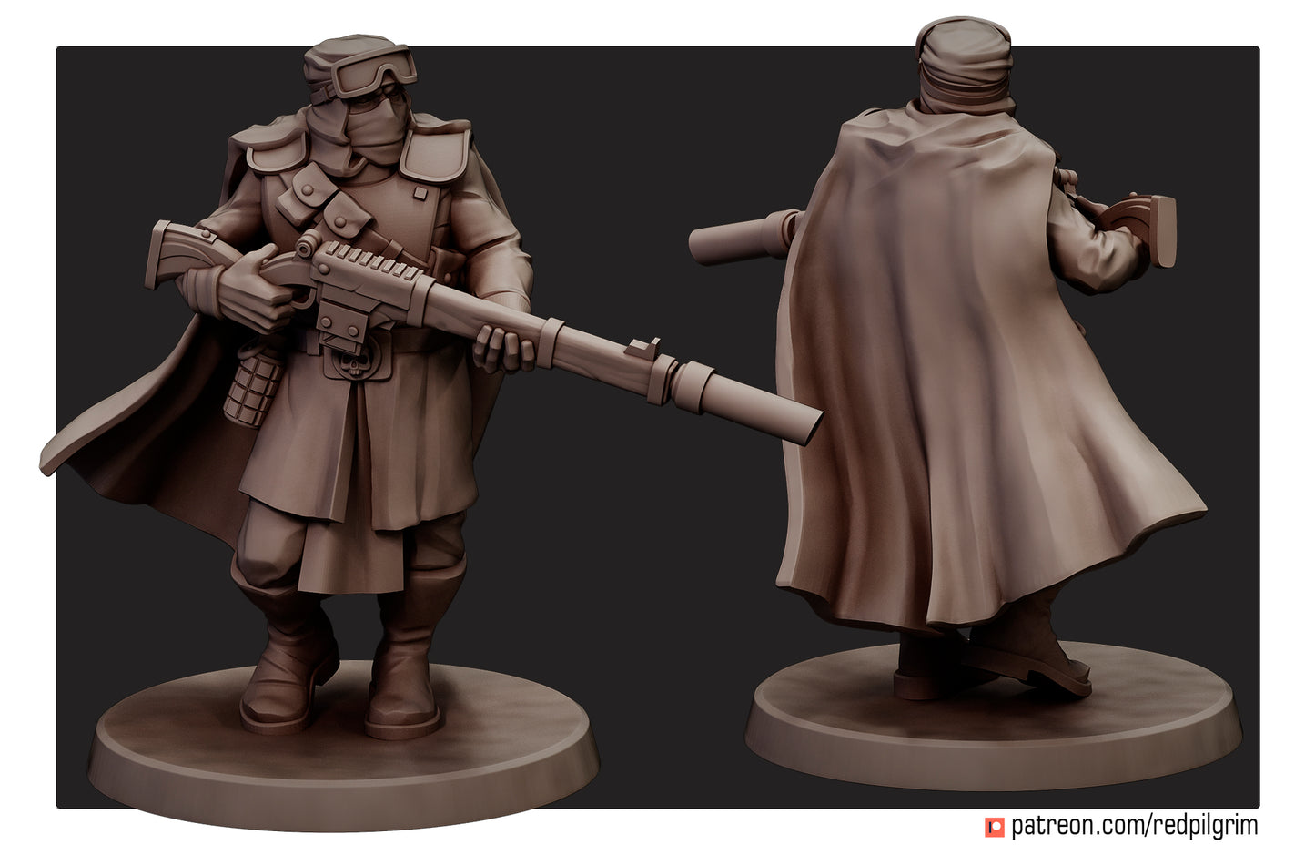 Desert Hawks Snipers (3 Models)