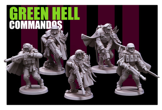 Green Hell Commandos (5 Models)