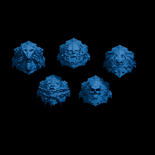 Noctura Shoulderpads No.2 (Set of 10) [DakkaDakka]