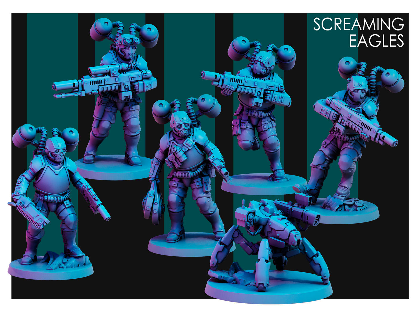 Screaming Eagles v2 (6 Models)