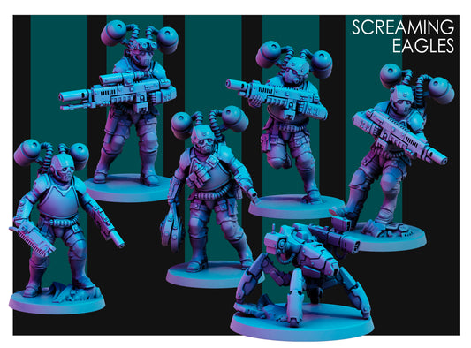 Screaming Eagles v2 (6 Models)