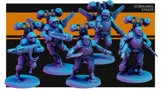 Screaming Eagles (5 Models)