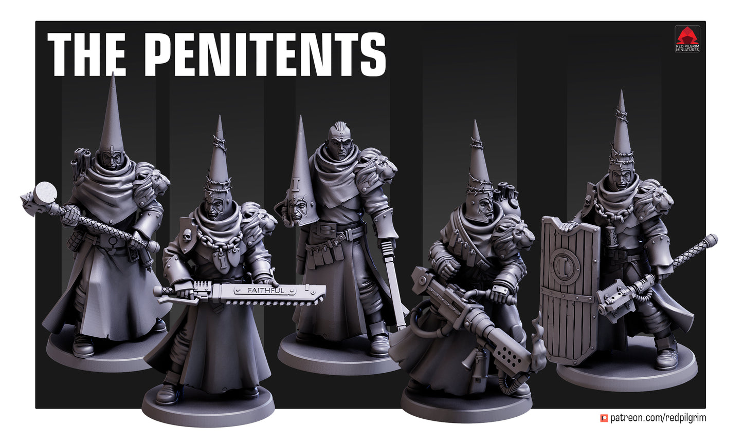 Penitents (Set of 5)