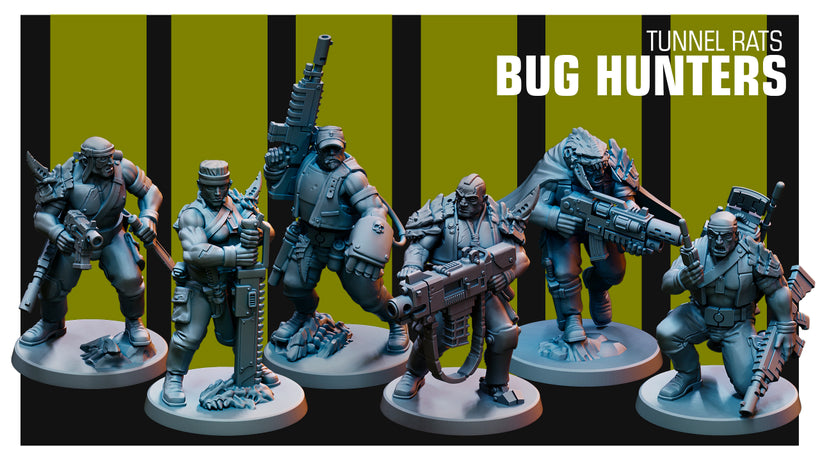 Tunnel Rats Bug Hunters (6 Models)
