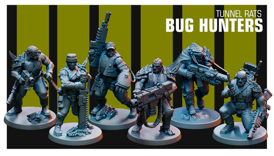 Tunnel Rats Bug Hunters (6 Models)