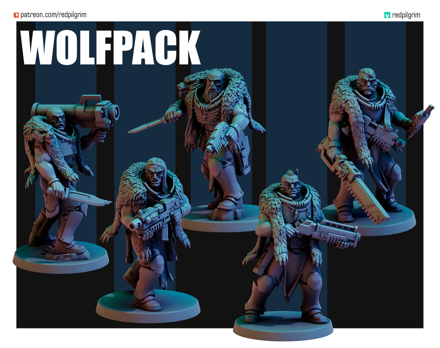 Wolfpack (5 Models)