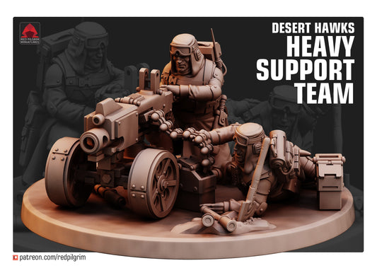 Desert Hawks Heavy Support Turret Bolter
