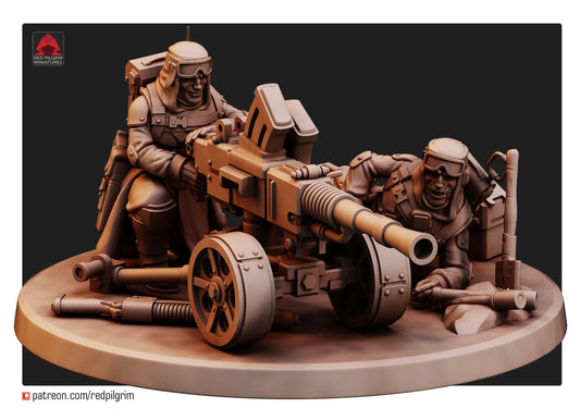 Desert Hawks Heavy Support Turret Las