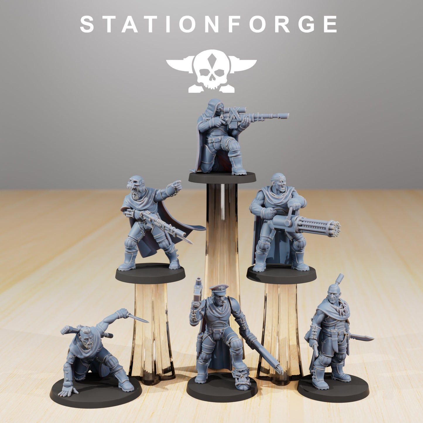 National Guard: Orkaz Hunters x6 - Station Forge