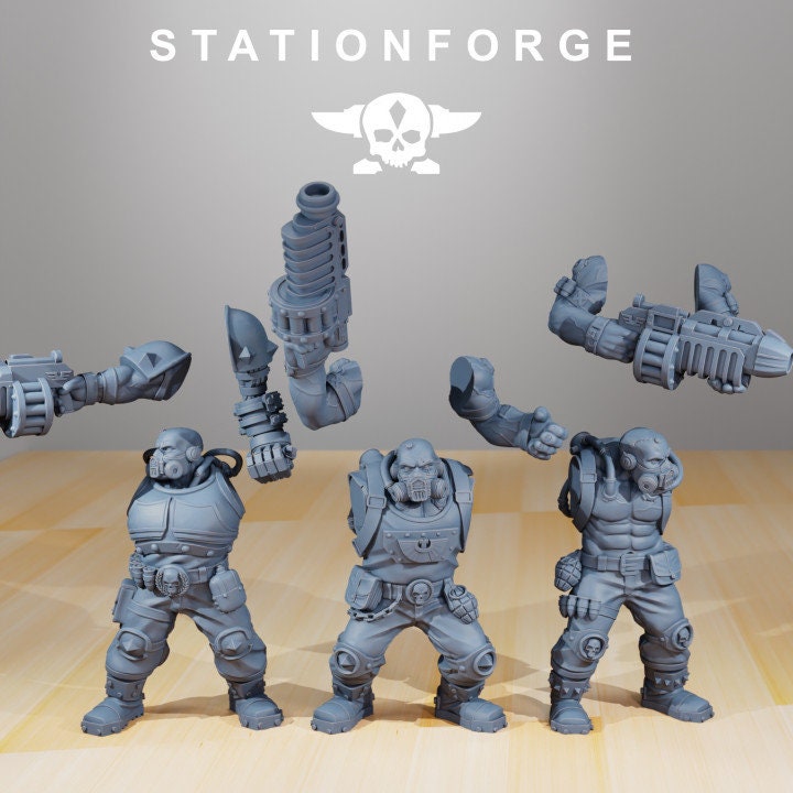 National Guard Guerrillas x3 - Station Forge