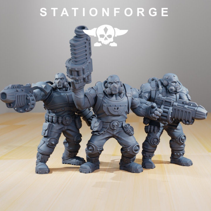 National Guard Guerrillas x3 - Station Forge