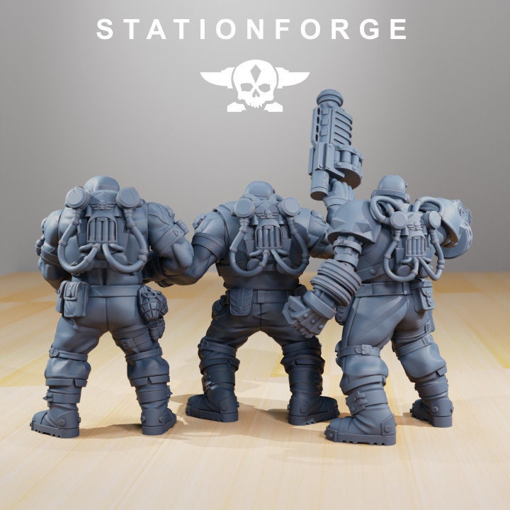 National Guard Guerrillas x3 - Station Forge