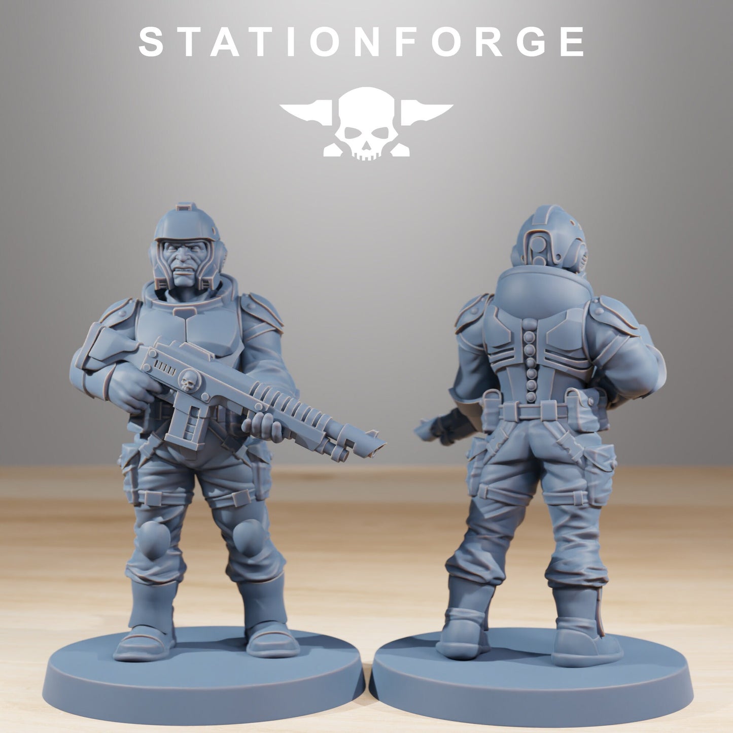 National Guard Warmech OFFICIAL 8K RESOLUTION PRINT by Station Forge