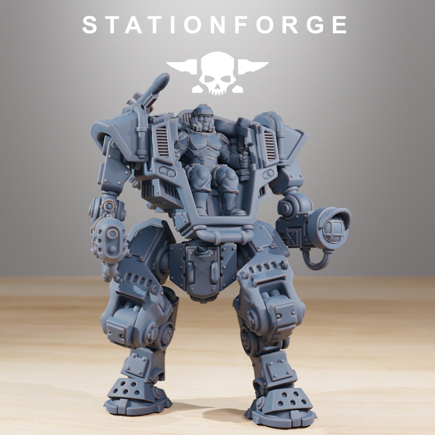 National Guard Warmech OFFICIAL 8K RESOLUTION PRINT by Station Forge