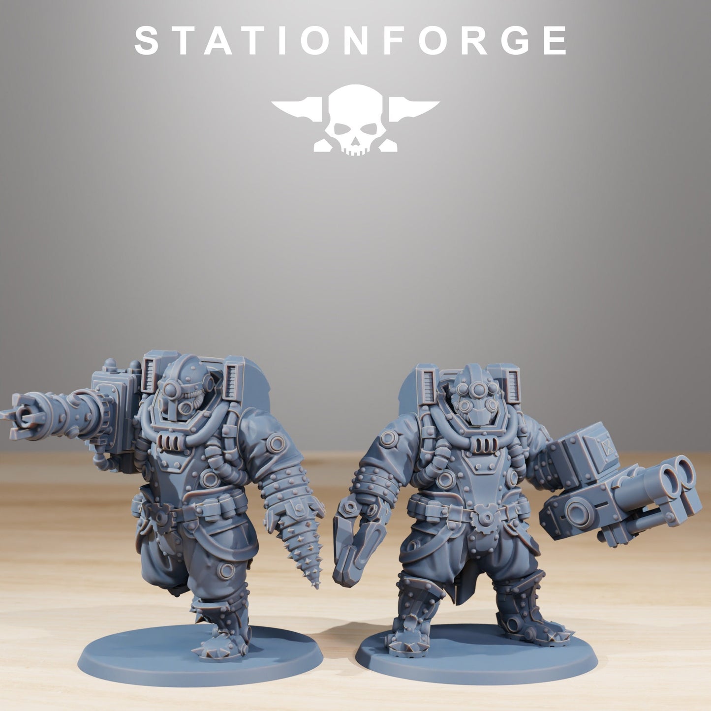Frontliner Heavy Support x 10 | OFFICIAL PREMIUM 8K RESOLUTION Miniatures by Station Forge